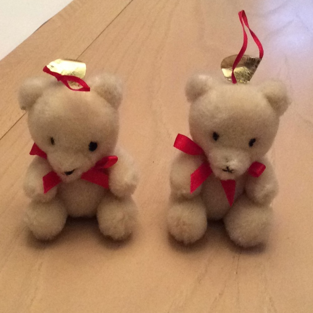 B1G1 FREE Vintage 1985 Dakin jointed teddy bears(wool)